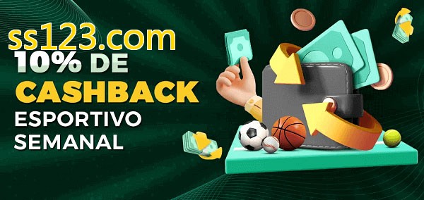10% de bônus de cashback na ss123.com